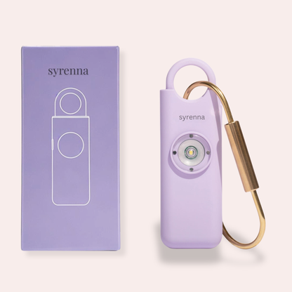 Alarme personnelle portable violette