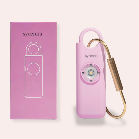 Alarme personnelle portable rose