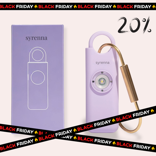 Alarme personnelle portable violette