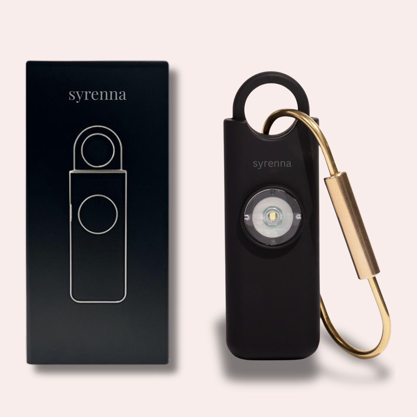 Alarme personnelle portable noir